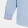 Chlapecké tričko s dlouhým rukávem Mayoral 6155-52 Nebeská modř