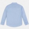 Chlapecké tričko se stojáčkem Mayoral 6156-17 modré