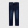 Kalhoty džíny dívky Mayoral 577-10 granát