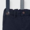 Kalhoty s podvazky pro chlapce Mayoral 2575-82 Granát