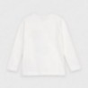 Tričko s dlouhým rukávem dívka Mayoral 4070-49 krém