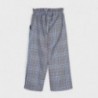 Kontrolované kalhotové kalhoty pro dívky Mayoral 7542-44 granát
