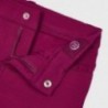 Pletené kalhoty pro dívku Mayoral 511-88 třešeň