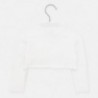 Pletený svetr pro dívky Mayoral 306-85 bílý