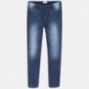 Dívčí džínové kalhoty Mayoral 554-84 námořnická modrá