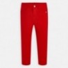 Dívčí pletené kalhoty Mayoral 555-76 červená