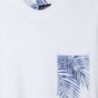 Sportovní tričko pro chlapce Mayoral 6064-56 Bílý
