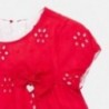 Dívčí plumetické šaty Mayoral 1884-69 červené
