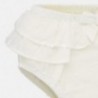 Dívčí plumetové kalhotky Mayoral 9227-22 krém