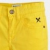 Chlapecké hladké bermudy šortky Mayoral 204-69 žluté