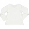 Bavlněné dívčí tričko Birba 94042-10E bílá