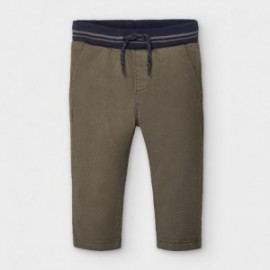 Chino kalhoty pro chlapce Mayoral 2580-84 hnědé