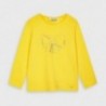Dívčí tričko s dlouhým rukávem Mayoral 178-81 žluté