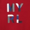 Chlapecké tričko s dlouhým rukávem Mayoral 108-45 červené