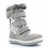 Dívčí sněhové boty Primigi 6381500 stříbrné