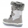 Dívčí sněhové boty Primigi 6381500 stříbrné