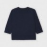 Chlapecké tričko s dlouhým rukávem Mayoral 2042-84 námořnická modrá