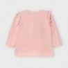 Dívčí tričko s dlouhým rukávem Mayoral 2056-23 Růžové