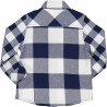 Chlapecká kostkovaná košile Birba 90012-97Z Granát