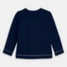 Tričko s potiskem pro dívky Mayoral 3019-58 námořnická modrá