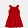 Elegantní dívčí šaty Mayoral 3942-70 Červené