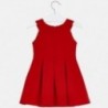 Elegantní dívčí šaty Mayoral 3942-70 Červené