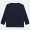Tričko s dlouhým rukávem pro chlapce Mayoral 1055-74 námořnická modrá