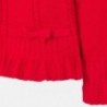 Elegantní svetr pro dívku Mayoral 1327-42 Červené