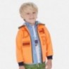 Mikina s kapucí chlapecký Mayoral 3450-51 Oranžový neon