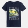 Tričko s krátkým rukávem pro chlapce Mayoral 6063-74 Námořnická modrá
