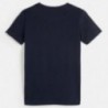 Tričko s krátkým rukávem pro chlapce Mayoral 6069-60 Tmavě modrá