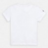 Tričko s krátkým rukávem pro chlapce Mayoral 3056-47 Bílý