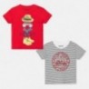 Sada 2 triček pro chlapce Mayoral 1047-57 červená