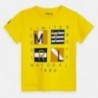 Tričko s krátkým rukávem pro chlapce Mayoral 3056-46 Žlutá