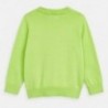 Chlapecký svetr s lemováním Mayoral 311-77 Neonově zelený
