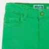 Chlapecké slim fit kalhoty Mayoral 506-29 Zelená