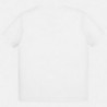 Bavlněné tričko pro chlapce Mayoral 1046-21 bílé