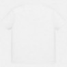 Tričko s krátkým rukávem pro chlapce Mayoral 1040-10 Bílý