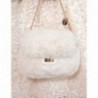 Dívčí kožešinová kabelka Abel & Lula 5933-54 krémová
