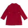 Dívčí zimní kabát MINIMI 110/20 bordová barva
