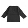 Dívčí tričko s dlouhým rukávem iDO 1668-0658 černá