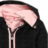 Mikina s kapucí pro dívku Baby Boboli 241142-8116 antracitová barva