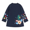 Bavlněné šaty pro dívku Baby Boboli 231073-2440 námořnická modrá barva