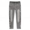 Kalhoty s flitry pro dívku Boboli 401016-ŠEDÁ šedá barva