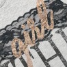Tričko s dlouhým rukávem pro dívky Boboli 441009-8034 šedé barvy