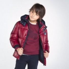 Zimní bunda pro chlapce Mayoral 7467-93 Bordo