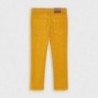 Chlapecké manšestrové kalhoty Mayoral 537-19 žluté barvy