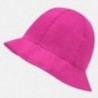 Letní čepice pro dívky Mayoral 10744-84 Růžová barva