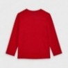 Tričko s dlouhým rukávem pro chlapce Mayoral 4045-22 Červené