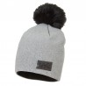 Broel TIMO Zimní čepice chlapecká šedá barva